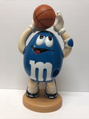 M&Ms Blue Basketball Player Candy Dispenser