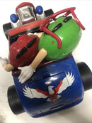 M&M Red And Green Rebel Without A Clue Candy Dispenser