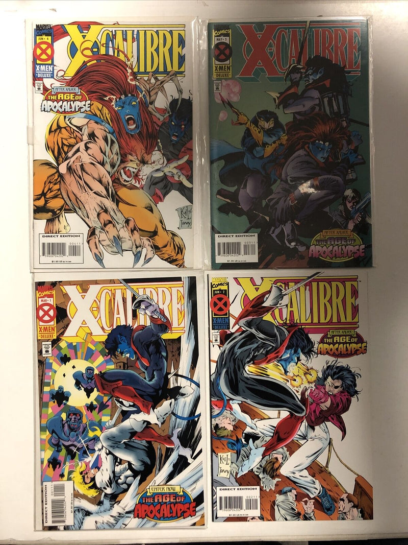 X-Men: Age Of Apocalypse storyline Lot (1995) 40 Comics (VF/NM) Complete Set Run