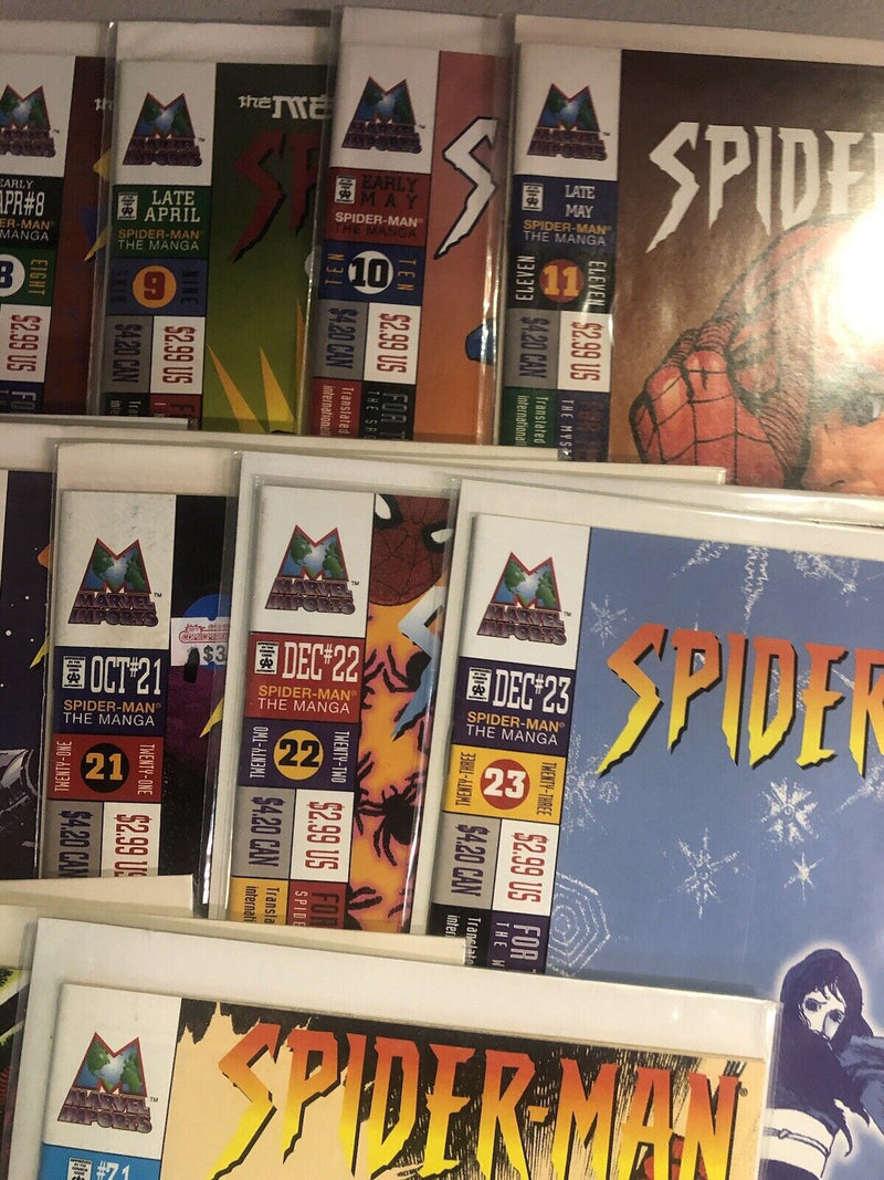 Spider-Man The Manga (1999) Set Issues