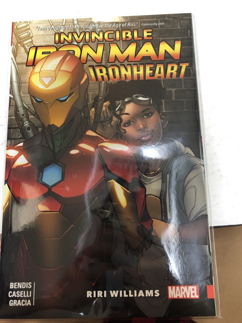 Invincible Iron Man Iron Heart Vol.1(2018) Marvel TPB SC Tito Williams