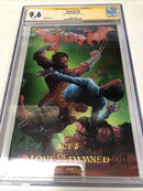 Faust  (1992) # v2 #4 ( CGC 9.6 SS) Signed & Sketch  Tim Vigil * Rebel Studios