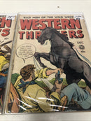 Western Thrillers # 3 Western Outlaws # 18 (1948) Set Golden Age • Bloody Man •