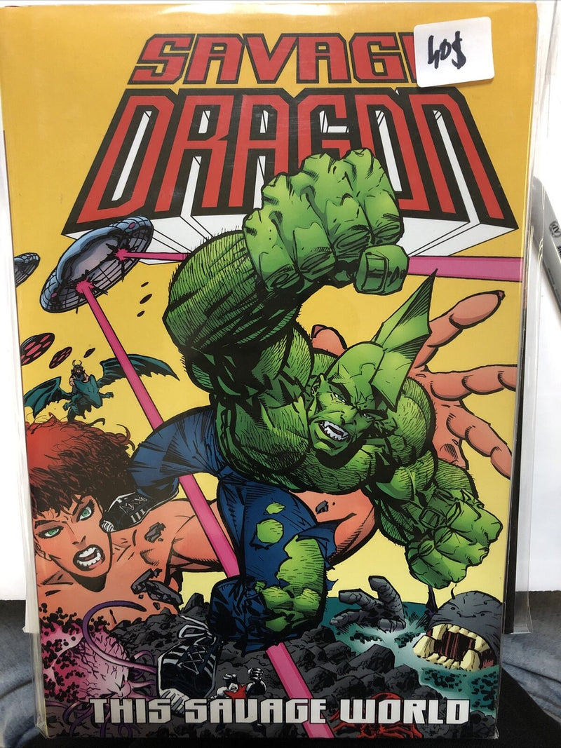 Savage Dragon The Savage World (2003) Image TPB HC Erik Larsen