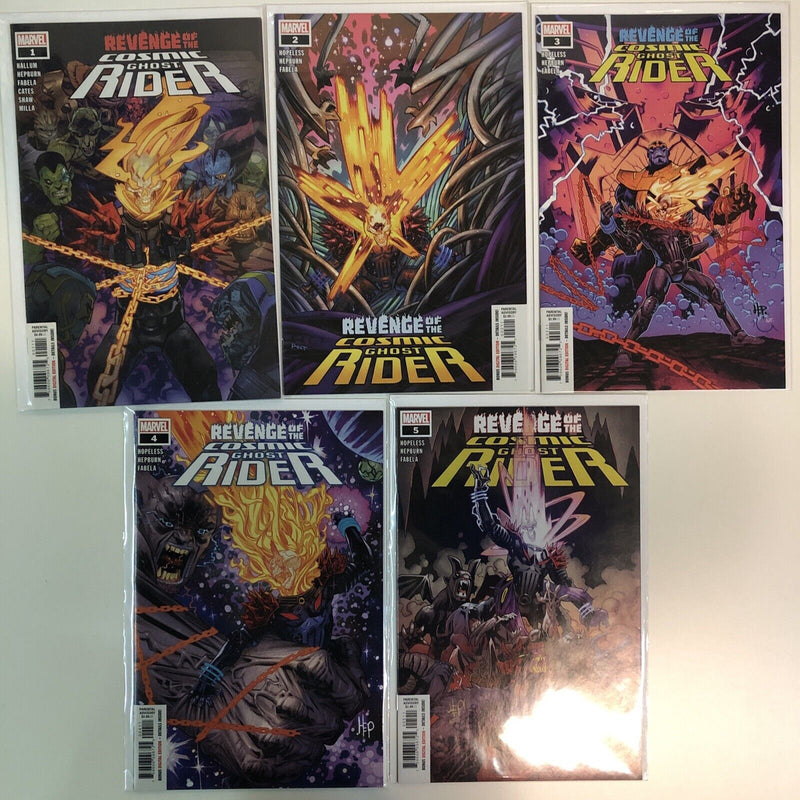 Revenge Of The Cosmic Ghost Rider (2020) Complete Mini Series