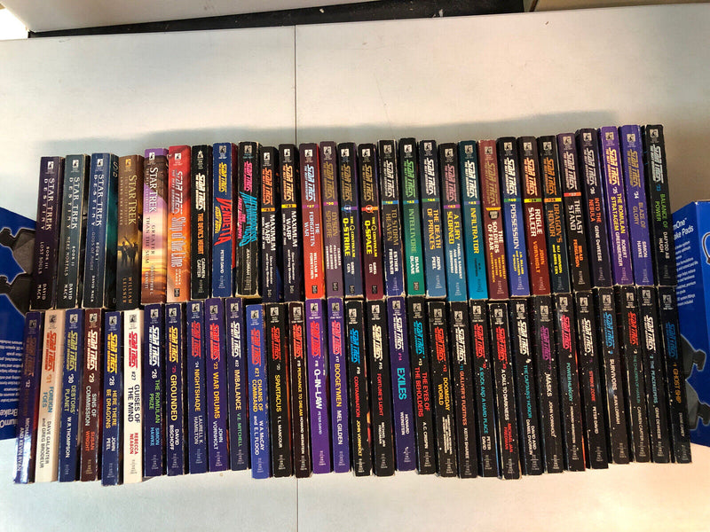 Star Trek Next Generation Pocket Books Lot