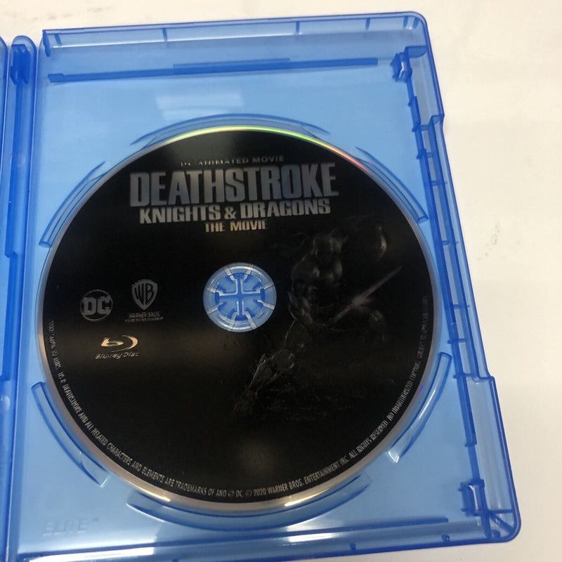 Deathstroke: Knights & Dragons (2020) Blu ray/dvd • 2-disc set • Canadian