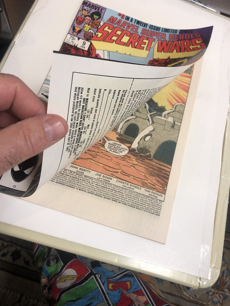 Secret Wars (1985)