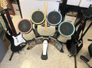 PS 2 & 3 Rock Band Guitar Hero Instruments & Game bundle (No Dongle Or Dj Mixer)