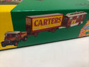 Corgi 1/50 scale 16501 Scammell Highwayman ballast + trailer & caravan Carters