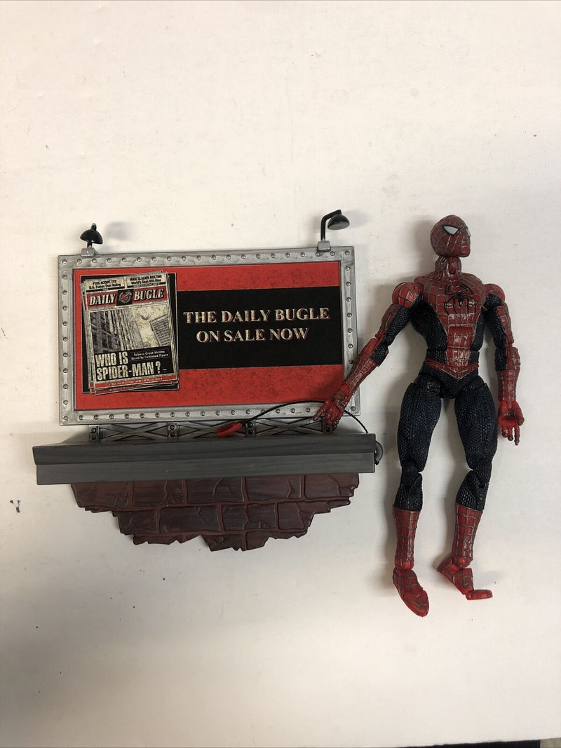 SUPER RARE NEW TOYBIZ SPIDERMAN 2 Movie SUPER POSEABLE SPIDER-MAN(2004) Mint NWH