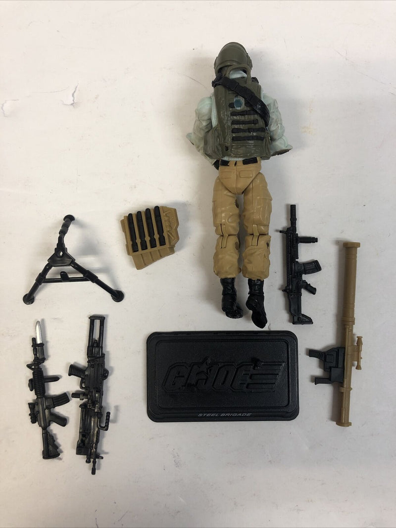 Gi Joe V3A 2011 Steel Brigade Mint Missing Backpack