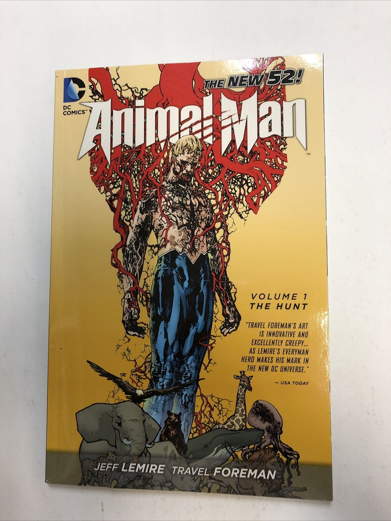 Animal Man Vol.1 The Hunt (2012) DC Comics TPB SC Jeff Lemire