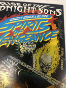Ghost Rider/Blaze :Spirits Of Vengeance 1 8390/10000Variant • Signed Adam Kubert
