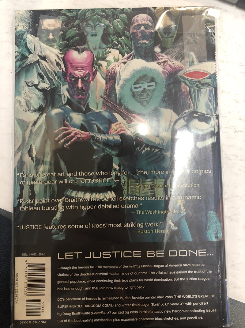 Justice Vol.2 (2007) Dc Comics TPB HC Jim Krueger