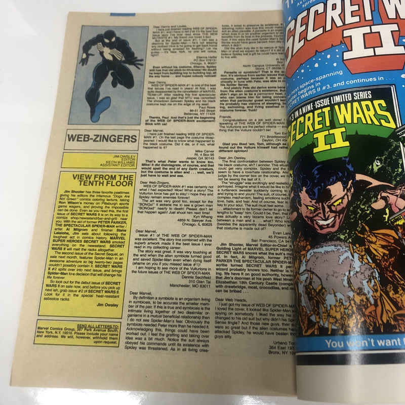 Web Of Spider-Man (1985)
