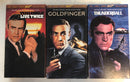 James Bond 007 (1995) Thunderball | Goldfinger | You only Live Twice Vhs Bundle