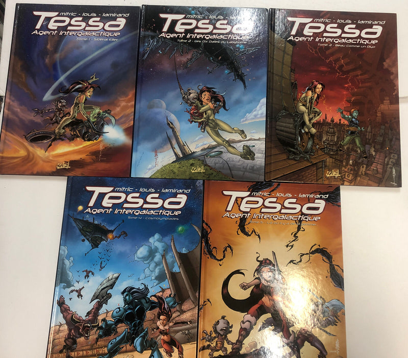 Tessa Agent Intergalactique Tome 1-5 (French) Soleil