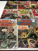 War Heroes (1967) Set Of 19 Issues • Charlton Comics • Silver Age • Captain •