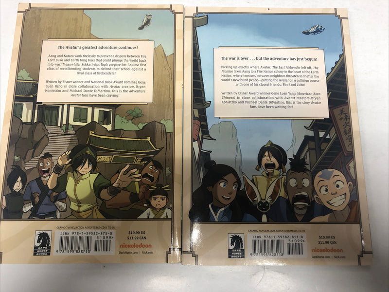 Avatar The Last Airbender  The Promise Part 1-2  (2012) Dark Horse TPB SC