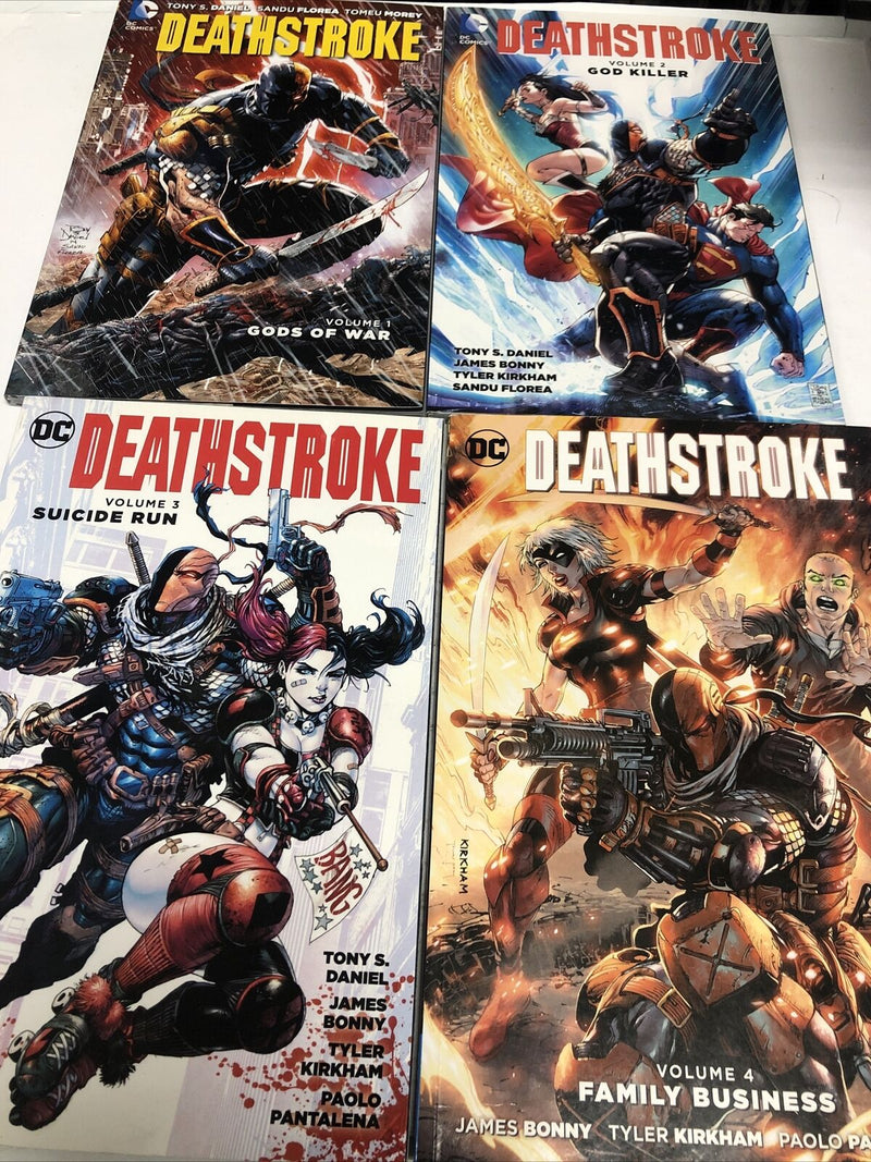 Deathstroke Vol.1-4 (2016) DC Comics TPB SC James Bonny