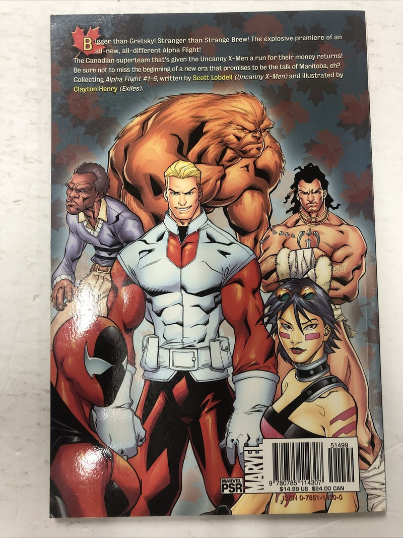 Alpha Flight: You Gotta Be Kiddin’ Me By Scott Lobdell (2004) Marvel TPB SC