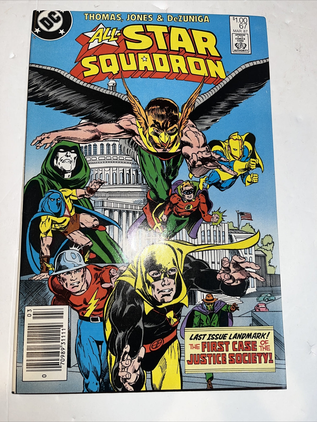 All Star Squadron (1987) # 67 (NM) Canadian Price Variant CPV