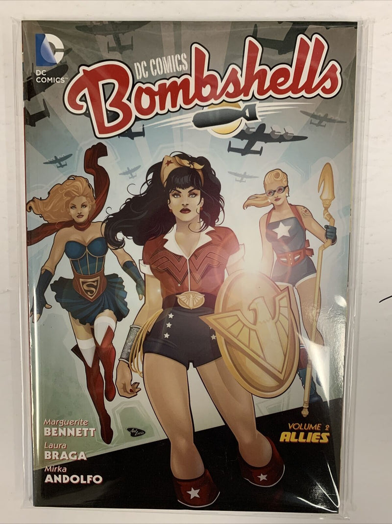 DC Comics Bombshells Vol 2 Allies TPB Softcover (2016) Marguerite Bennet