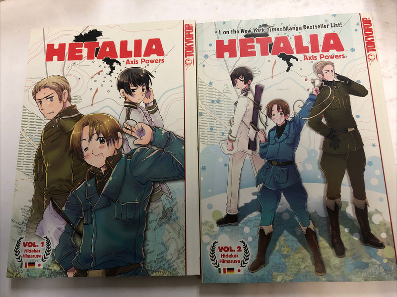 Hetalia Axis Power Vol.1-2 (1998) TPB SC