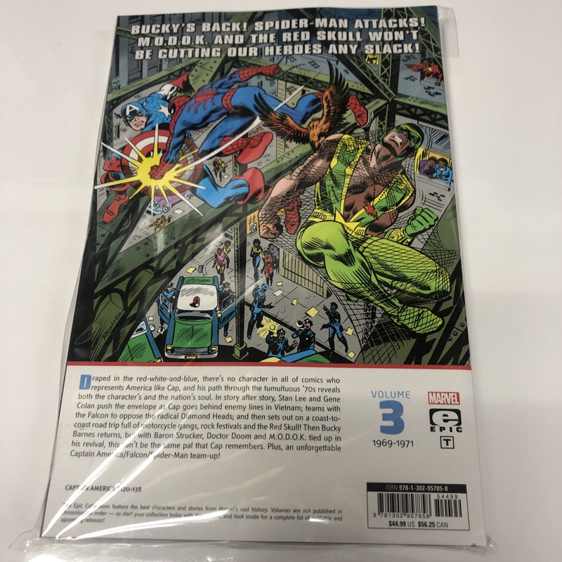 Captain America : Bucky Reborn (2024)TPB Marvel Universe Stan Lee • •Gene Colan