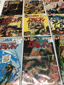Fightin’ Army (1984) Bronze Age • Set Of 76 Comics • Charlton Comics • Archer
