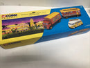 CORGI CLASSICS 31702 ERF BOX VAN SHOWMANS CARAVAN VW VAN SADDLERS FUNFAIR