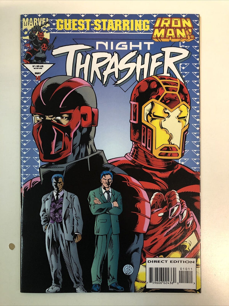 Night Thrasher (1993) Set # 1-21 & Four Control #1-4 (VF/NM) Missing # 11-12-18