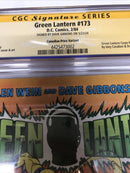 Green Lantern (1984) 173 (CGC 9.8 SS) Signed Dave Gibbons Canadian Price Variant