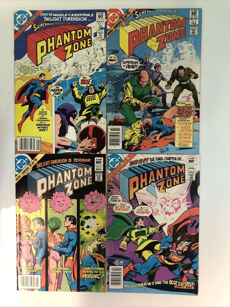 Superman Presents The Phantom Zone (1982) Complete Mini Series