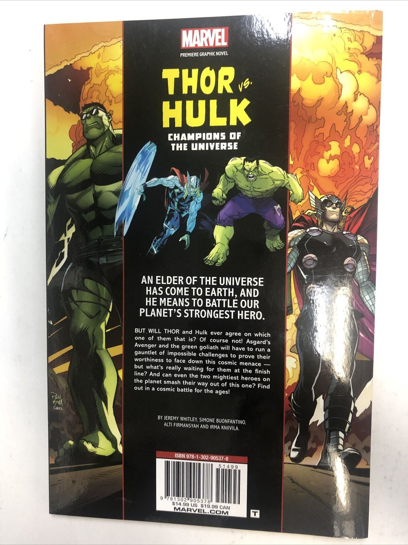 Thor Vs Hulk Champions Of The Universe (2018) Marvel TPB SC Jeremy Whitley