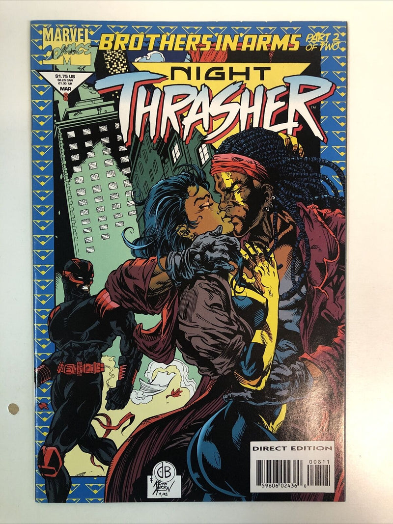 Night Thrasher (1993) Set # 1-21 & Four Control #1-4 (VF/NM) Missing # 11-12-18