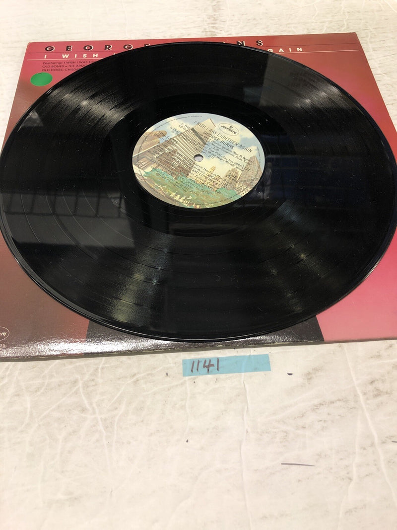 George Burns I Wish I Was Eighteen Again Vinyl  LP Album