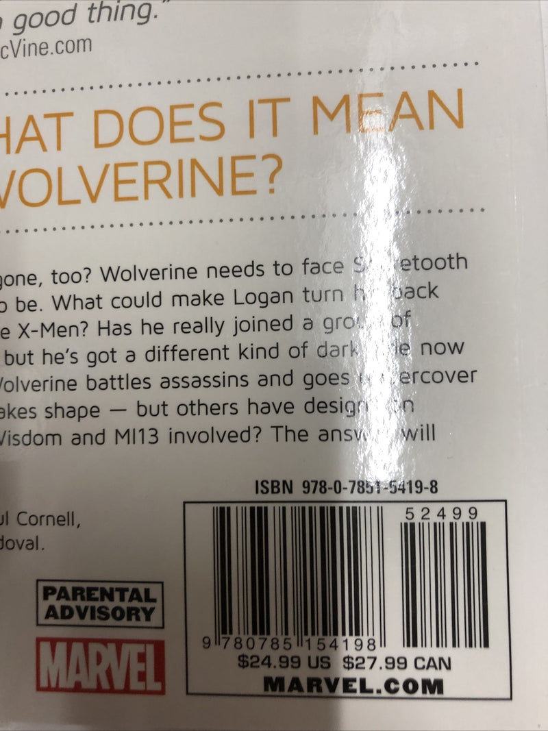 Wolverine Vol.1 By Paul Cornell (2014) TPB Marvel Comics