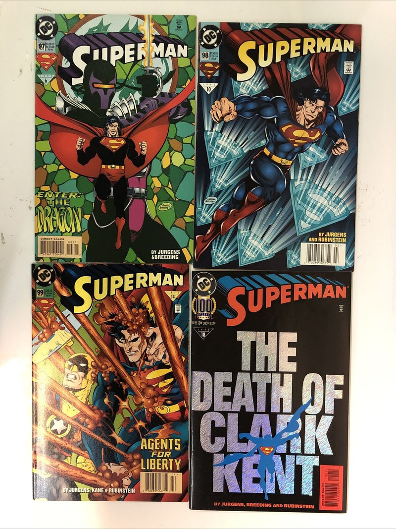 Superman (1991) Consequential Set # 51-100 Missing # 73 (F/VF) DC Comics