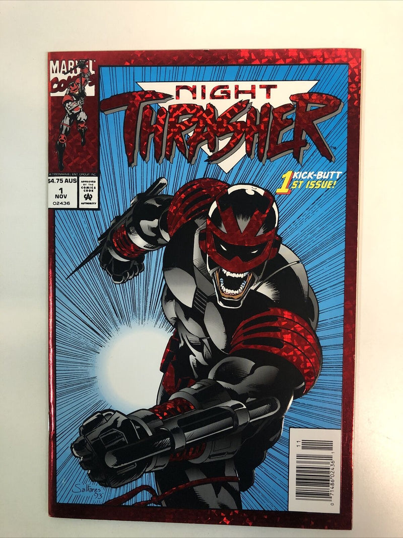 Night Thrasher (1993) Set # 1-21 & Four Control #1-4 (VF/NM) Missing # 11-12-18