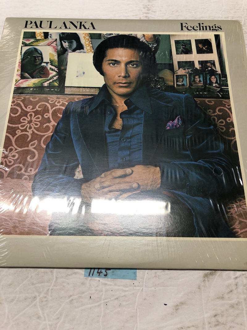 Paul Anka Feelings Vinyl  LP Album