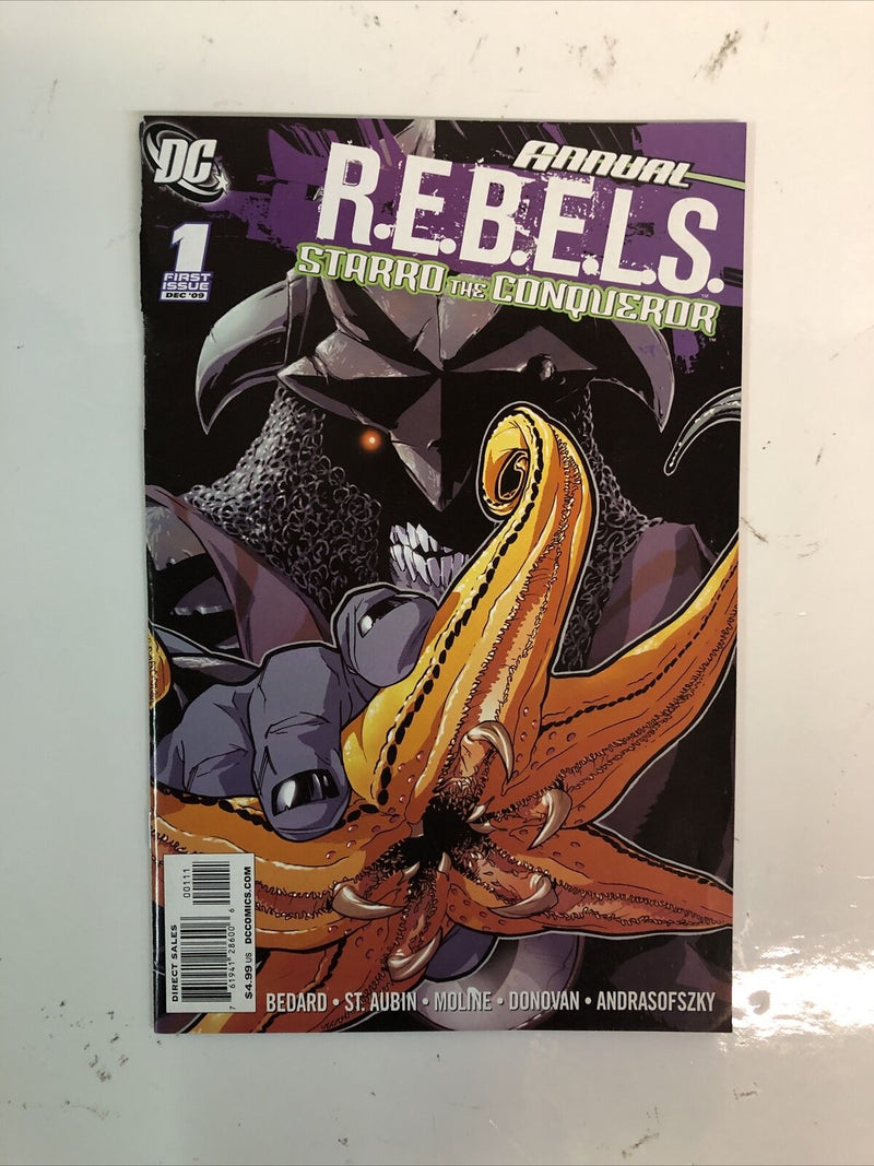 R.E.B.E.L.S. (2009) Starter Consequential Set # 1-28 & Annual # 1 (VF/NM) DC