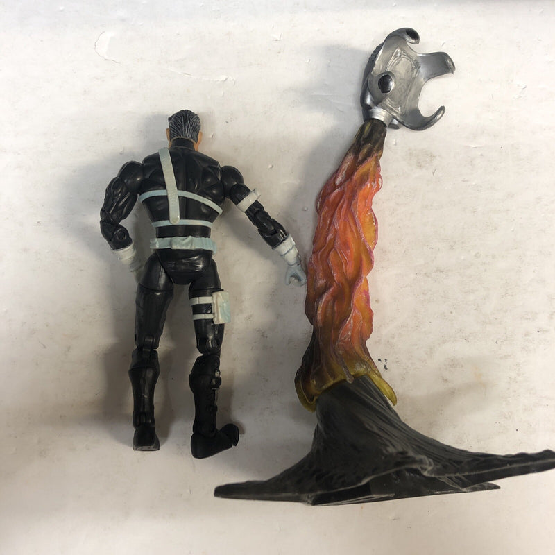 Nick Fury Agent Of SHIELD Marvel Legends W JETPACK & Base 2004 mint no gun