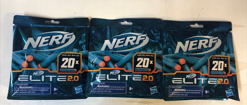 Nerf Rival  (2023) Elite 2.0 • 8+ Years • Blue And Orange • 20 Bullets •
