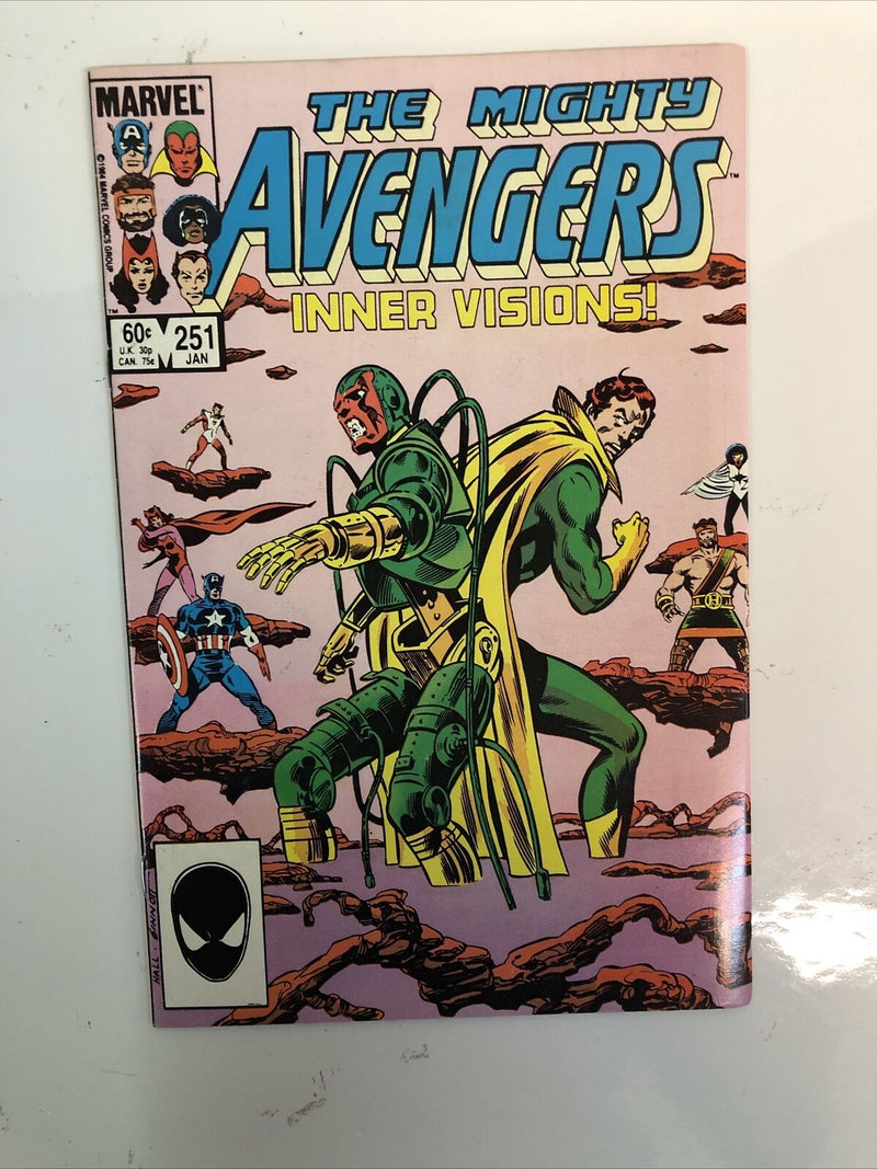 The Mighty Avengers (1984) Consequential Set # 251-300 Missing #257 (F/VF)