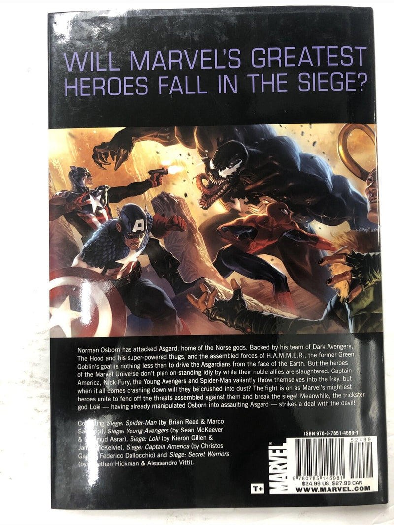 Siege Avengers Battlefield By Christos Gage (2010) HC Marvel Comics