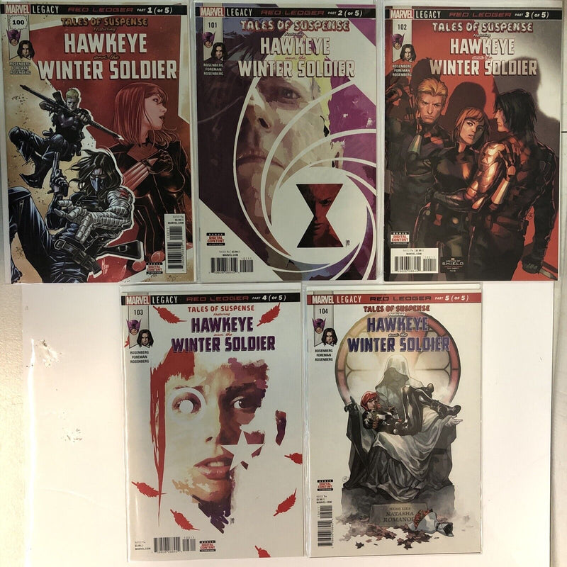 Tales Of Suspence: Hawkeye And The Winter Soldier (2018) Set