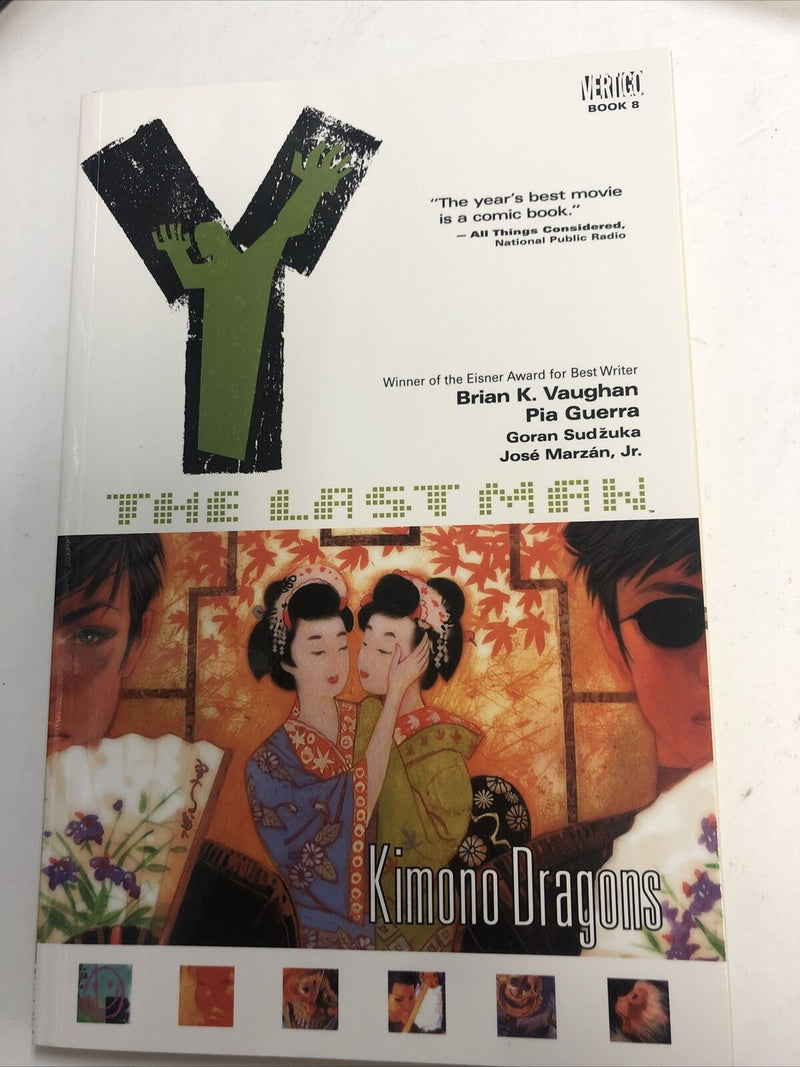 Y The Last Man Vol.8 : Kimono Dragons (2006) Vertigo TPB SC Brian Vaughan