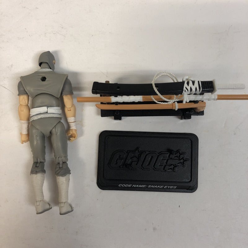 G.I. Joe - 2008 SNAKE EYES (V38) Comic Pack 25th Anniversary Complete Mint